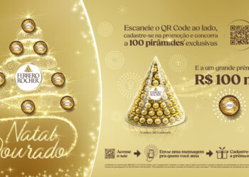  Natal Dourado Ferrero Rocher® transforma o varejo em uma experiência natalina