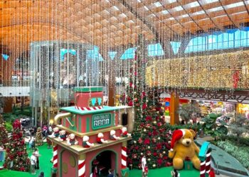 Iguatemi Bosque aposta em interatividade, brinquedos inclusivos e atividades gratuitas na decoração de Natal 