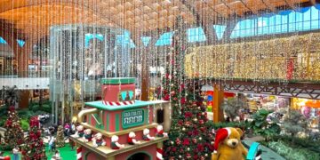 Iguatemi Bosque aposta em interatividade, brinquedos inclusivos e atividades gratuitas na decoração de Natal 