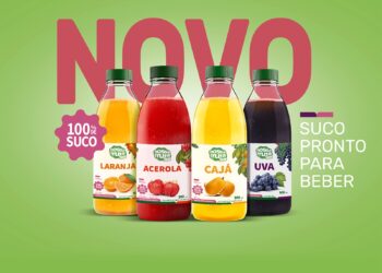 Onda de calor no verão: sucos prontos da Nossa Fruta ajudam a manter hidratação e equilíbrio da saúde