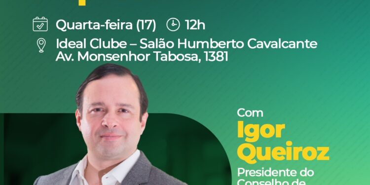 AJE realiza almoço empresarial com Igor Queiroz