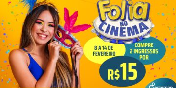 Centerplex Cinemas lança promoção exclusiva para cinéfilos neste Carnaval