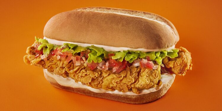Popeyes® lança novo sanduíche Double Chicken para complementar seu cardápio