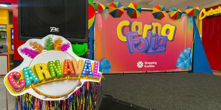 Shopping Eusébio promete muita folia no Bailinho de Carnaval 2024