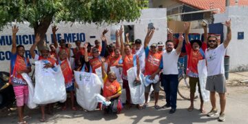 Dez toneladas de resíduos são coletadas no Carnaval de Aracati