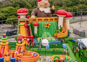 Atração do Pula Pula Park entra nos últimos dias no Iguatemi Bosque