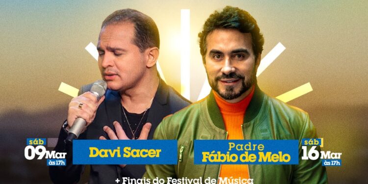 Alegria & Louvor 2024 em Maracanaú terá Davi Sacer e Padre Fábio Melo como grandes atrações