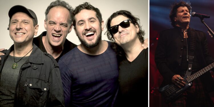 Barão Vermelho e Paulo Ricardo se apresentam no estacionamento do RioMar Fortaleza