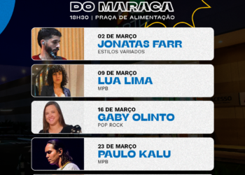 North Shopping Maracanaú realiza programação musical no mês de março
