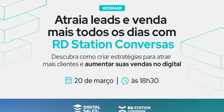 RD Station Conversas realiza webinar gratuito para quem quer atrair leads e vender mais todos os dias no WhatsApp 