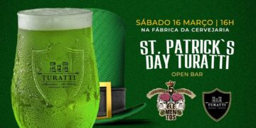 1º Saint Patrick’s Day Turatti: festival na nova fábrica da cervejaria