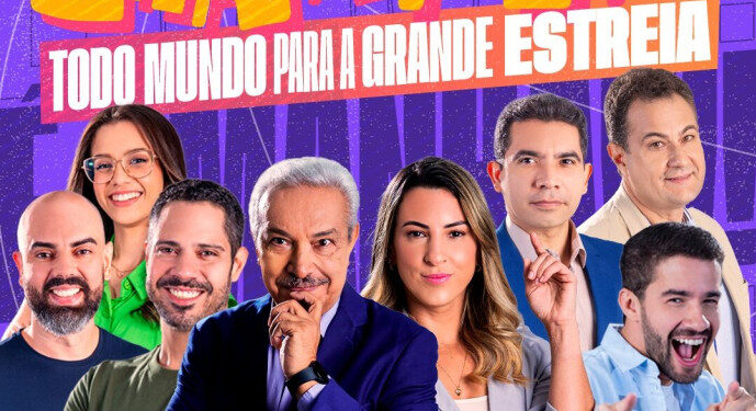Afiliada do SBT de maior audiência no Brasil, TV Jangadeiro inaugura nova programação no Ceará