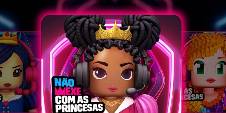 Vivo lança movimento #NãoMexeComAsPrincesas em combate ao assédio nos jogos onlines