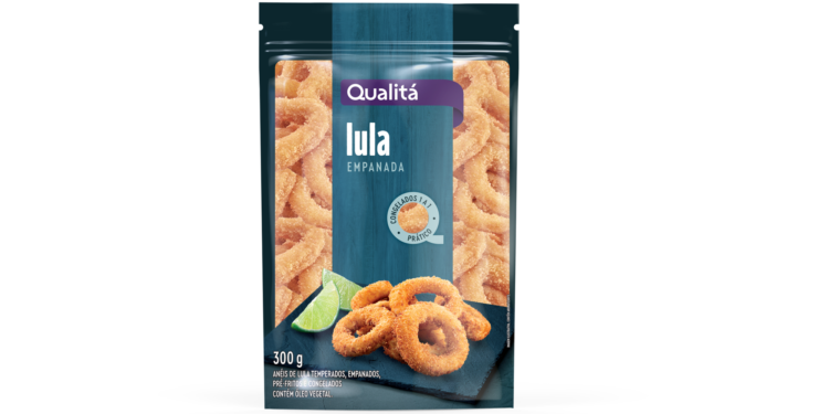 QUALITÁ LANÇA LINHA DE FRUTOS DO MAR CONGELADOS