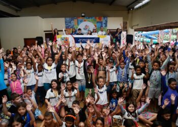 Dia Nacional da Alegria (DNA) é celebrado no Beach Park com a participação de 700 crianças e acompanhantes