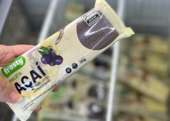Frosty lança paleta sabor açaí com leite condensado