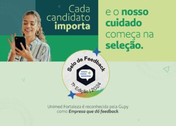 Unimed Fortaleza é reconhecida como “Empresa que dá Feedback” pela plataforma Gupy