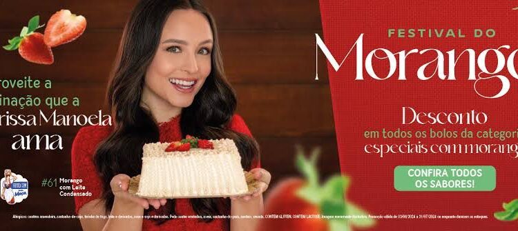 Morango ganha destaque na Sodiê Doces