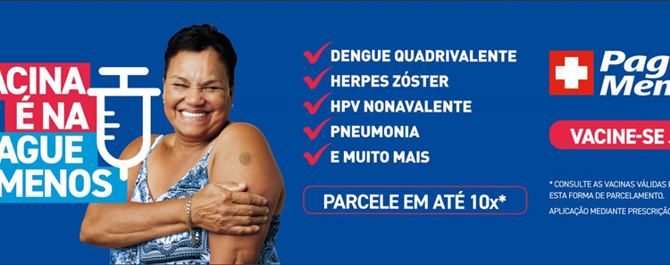 Pague Menos e Extrafarma ampliam abrangência de serviço de vacinação