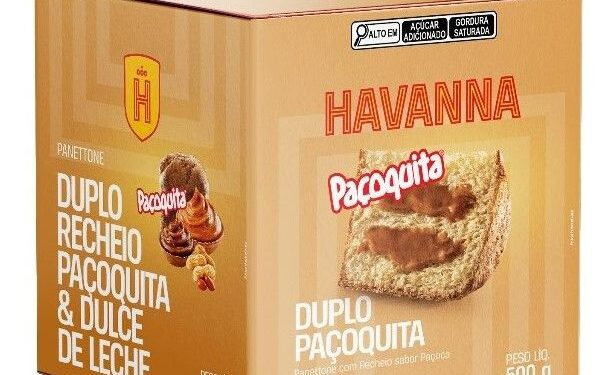HAVANNA LANÇA PANETONE RECHEADO DE PAÇOQUITA E DOCE DE LEITE PARA O FIM DE ANO COM VENDA EXCLUSIVA EM LOJAS DO ASSAÍ