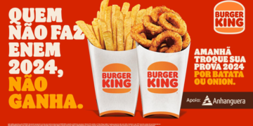 Depois de Comprar Votos nas Eleições Municipais, Burger King® incentiva a participação dos estudantes na prova do ENEM 2024