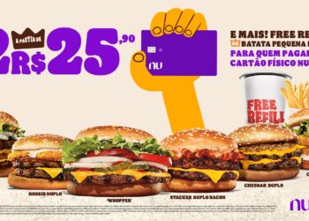 Burger King® e Nubank se unem em campanha inédita