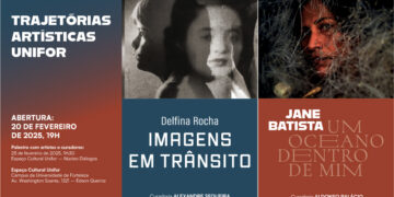 Duas trajetórias, um encontro com a arte: Unifor inaugura exposições de Delfina Rocha e Jane Batista