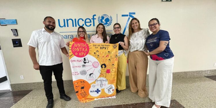 Escritório do UNICEF Fortaleza reúne grupo focal com municípios do Ceará para fortalecer estratégias de vacinação contra o HPV
