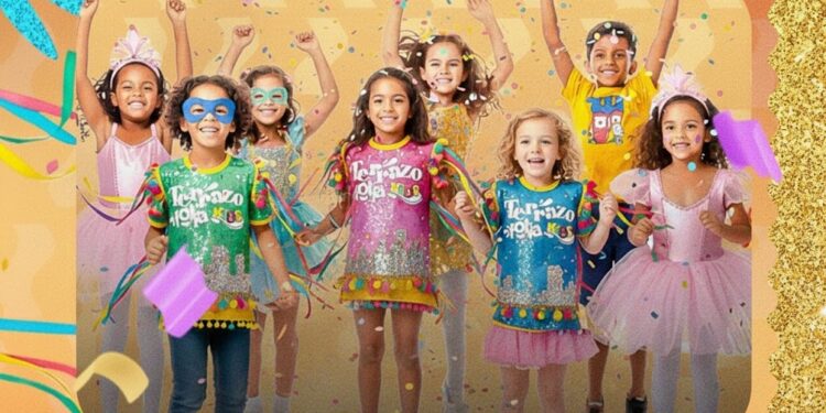 Bloquinho Folia Kids e espetáculo “Guerreiras do Kpop” animam o fim de semana no Terrazo Shopping